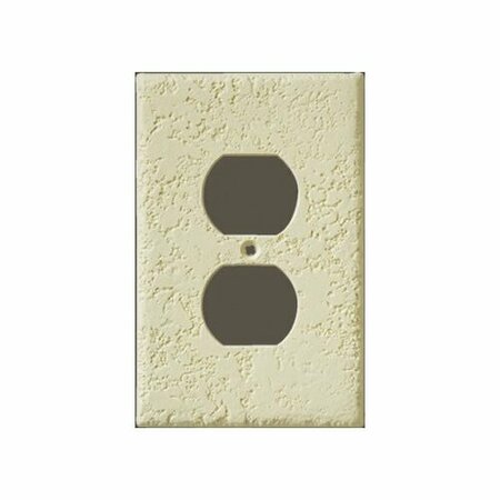 CAN-AM SUPPLY InvisiPlate Two Outlet Plate KD-P-1